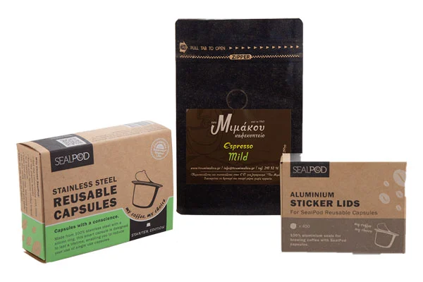 Επαναγεμιζόμενο πακέτο Espresso 500