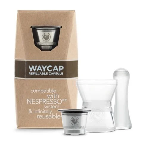 Waycap Basic Kit 1 Επαναγεμιζόμενη Κάψουλα για Μηχαvή Nespresso